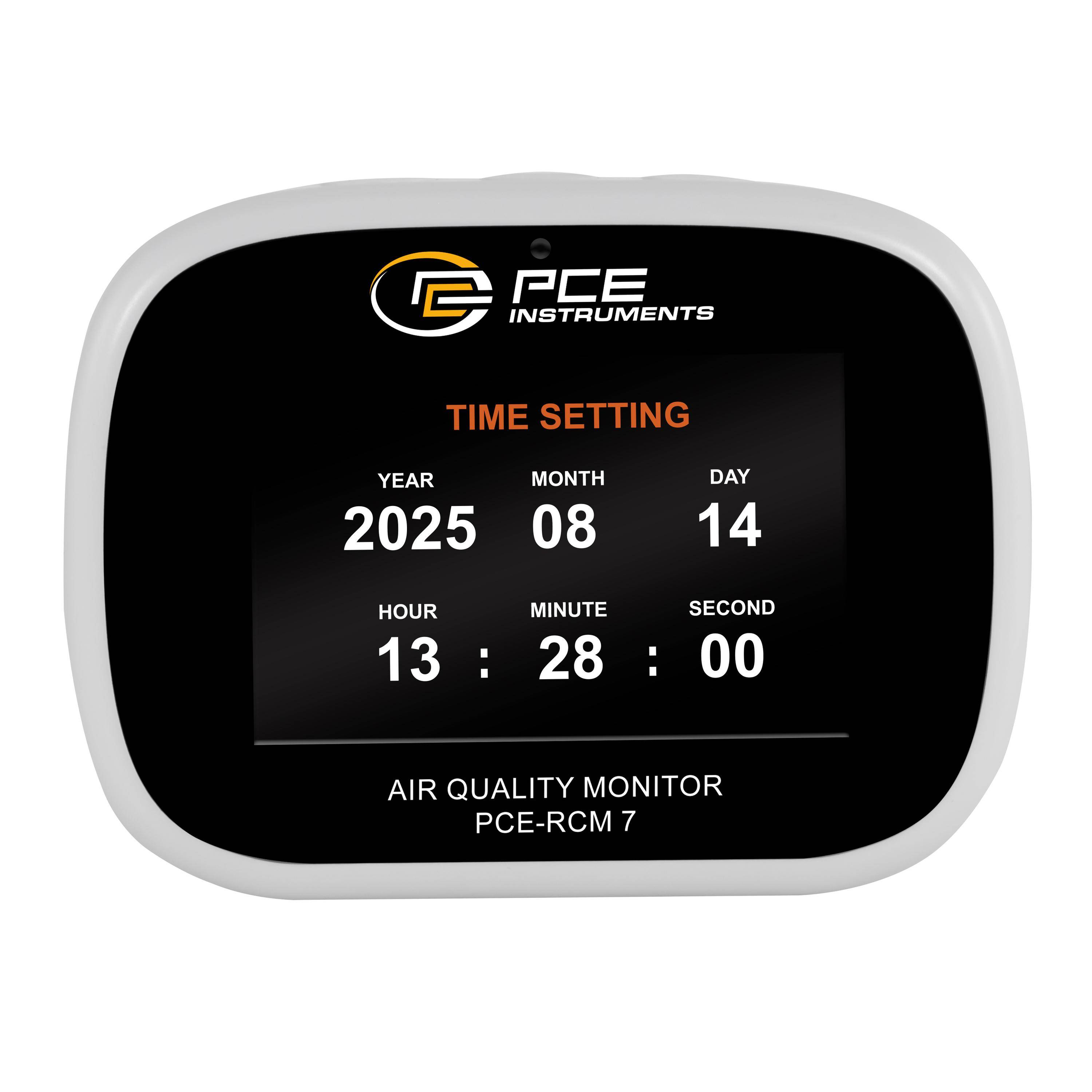 PCE Instruments Kohlendioxid-Messgerät PCE-RCM 7 CO2 mit Temperaturmessfunktion, mit USB-Schnittstelle