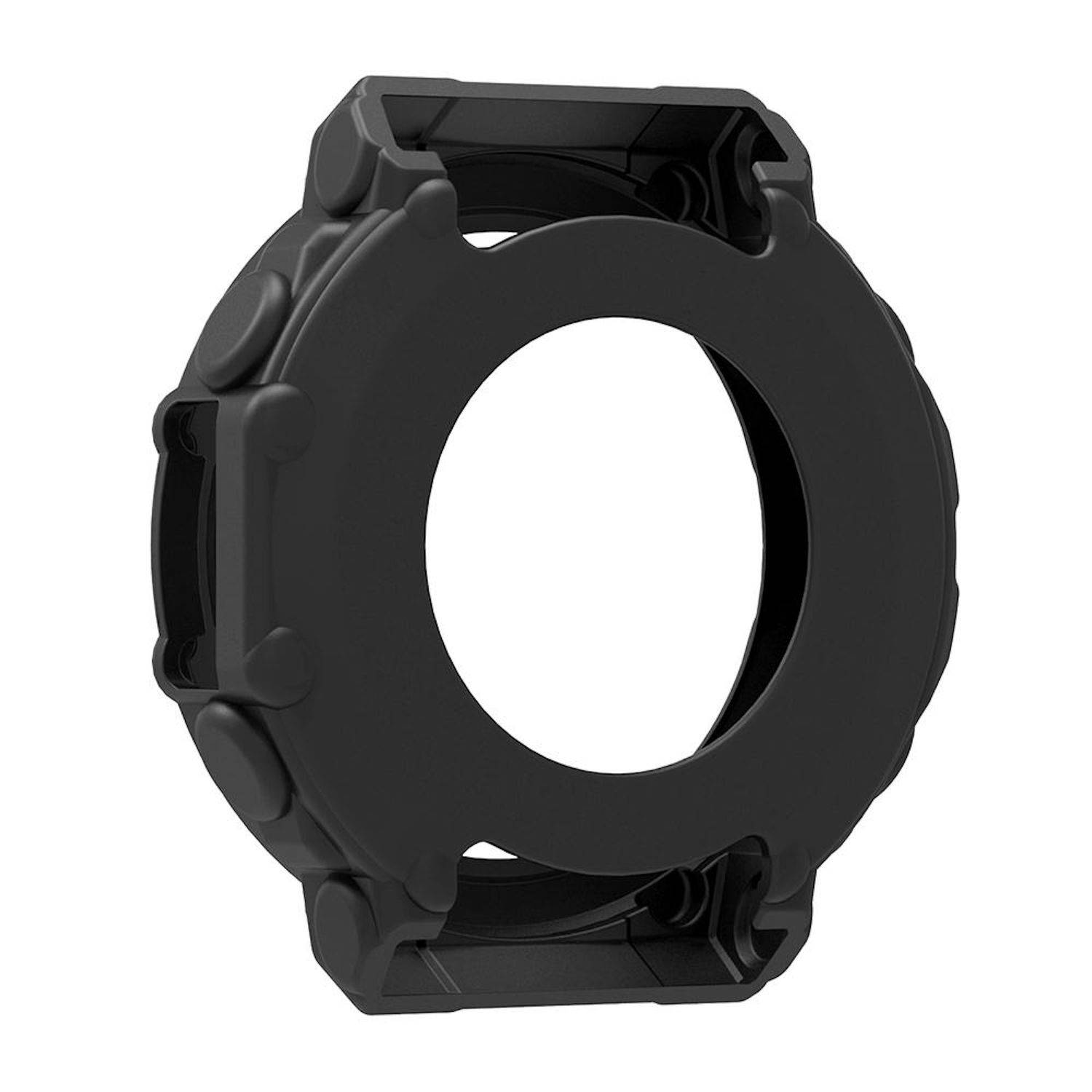 Für Amazfit T-Rex 2 Design Soft Silikon Smart Watch Schutz Gehäuse Hülle Schwarz