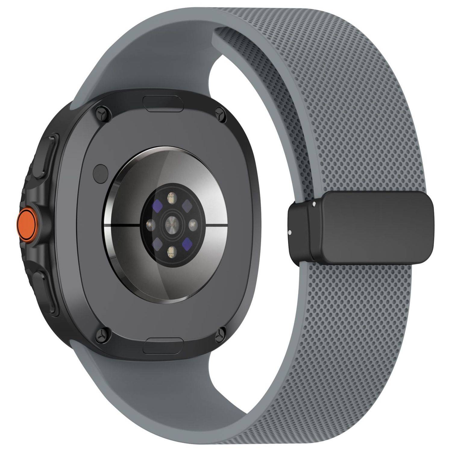 Silikon Armband für Samsung Galaxy Watch 9 / 8 / 8 Classic mit Magnetverschluss