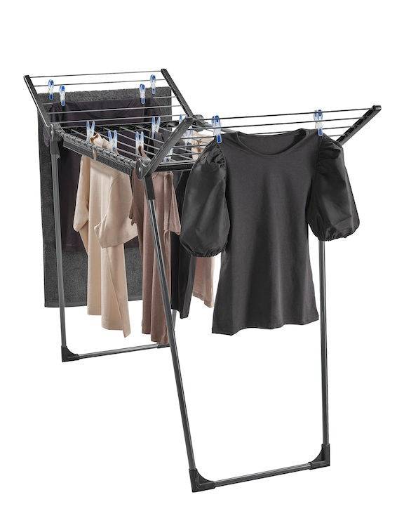 Wäscheständer Leifheit Pegasus 150 Solid Trockenlänge 15 m schwarz