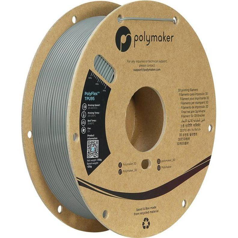 TPU-95A 1,75mm GREY 0,75kg