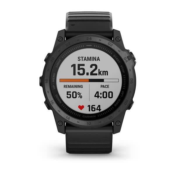 Garmin Tactix 7 - Standard Edition - 51 mm - faserverstärktes Polymer - Sportuhr mit Band - Silikon - schwarz - Handgele
