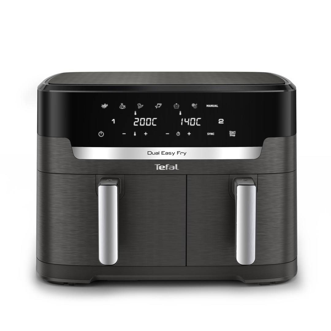 Tefal EY942H Dual Easy Fry Heißluftfritteuse 11L