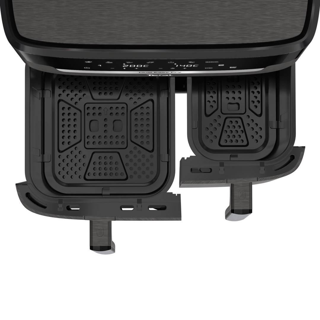 Tefal EY942H Dual Easy Fry Heißluftfritteuse 11L