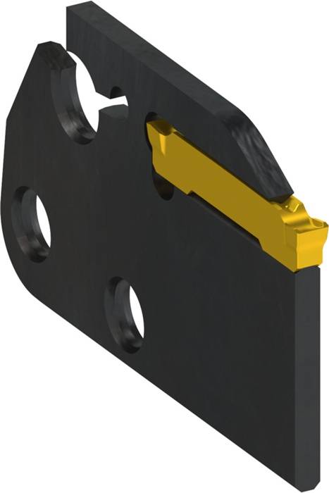 PRAMET Doppelseitiges Schwert IS O GL3-S29CBS Einstechtief e 24mm PRAMET GL3-