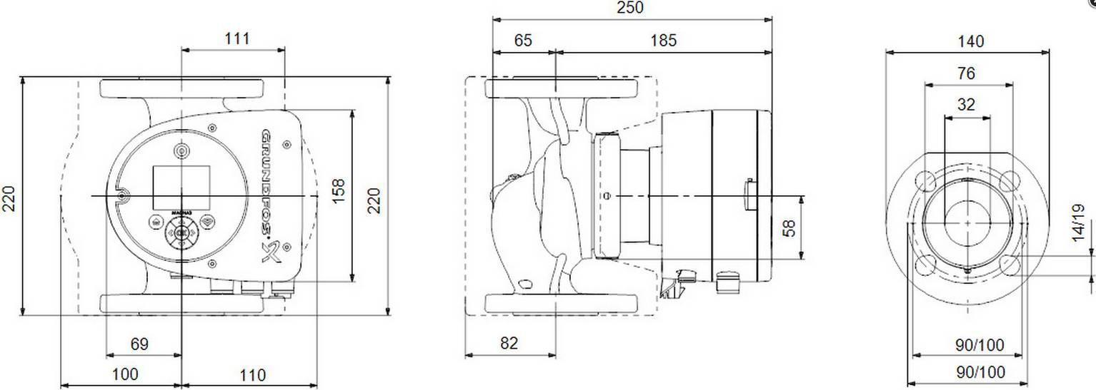 Grundfos 760372, 1x -05710626497225