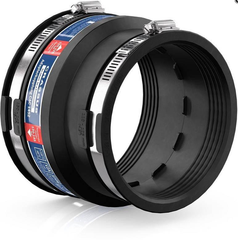 Crassus Adapterkupplung CAC 1452, 130-145/110-125mm, 0,6 bar
