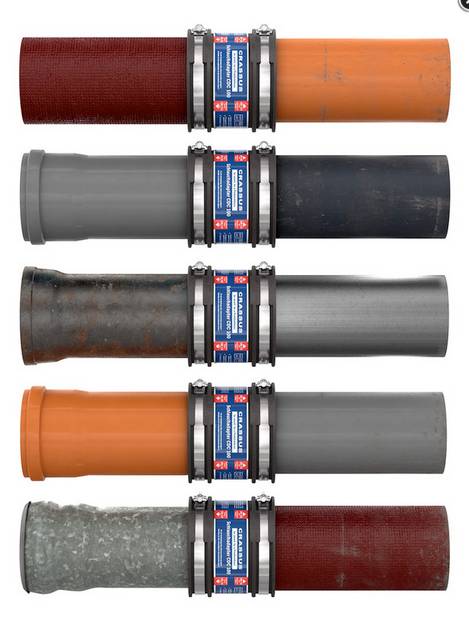 Crassus Schlauchadapter CDC Typ 1, 100, 100-116mm, 0,6 b, m I-Lippe
