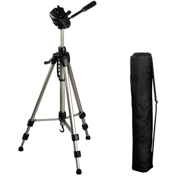 Hama Star 62 Dreibeinstativ 1/4 Zoll Arbeitshöhe=64 - 160cm Champagner inkl. Tasche, Wasserwaage Hama Star 62 Dreibeinstativ 1/4 Zoll Arbeitshöhe=64 - 160cm Champagner inkl. Tasche, Wasserwaage