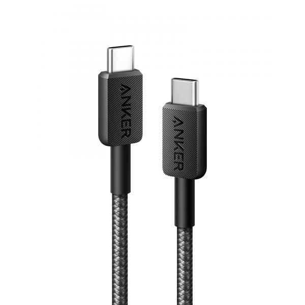 Anker 322 USB-C auf USB-C Kabel 90cm, Schwarz A81F5G11