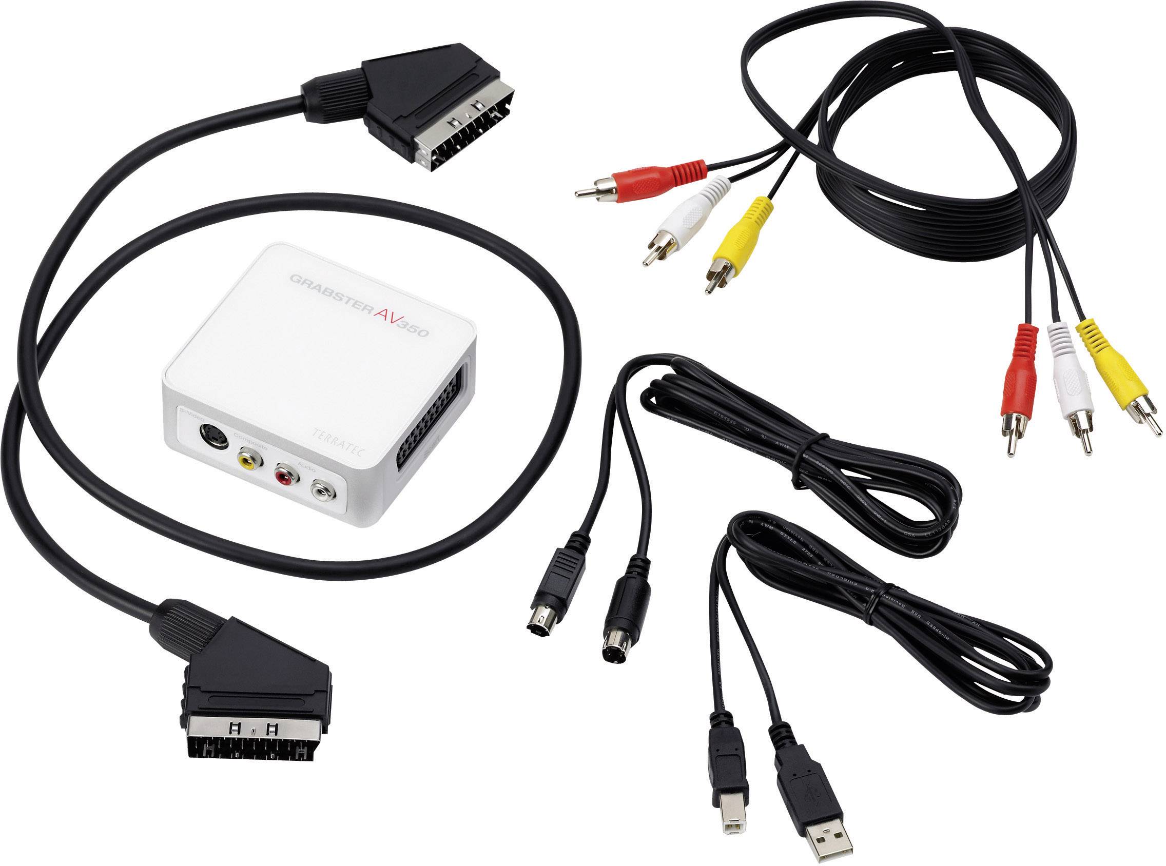 Terratec Grabster AV350MX Video Grabber inkl. Video-Bearbeitungssoftware