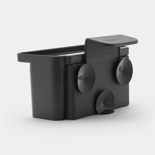Brabantia Abtropfgestell-Set, Abtropfer, Rack, Freistehend, Besteck, Geschirrspülmittel, Trinkbehälter, Utensilien, Schw