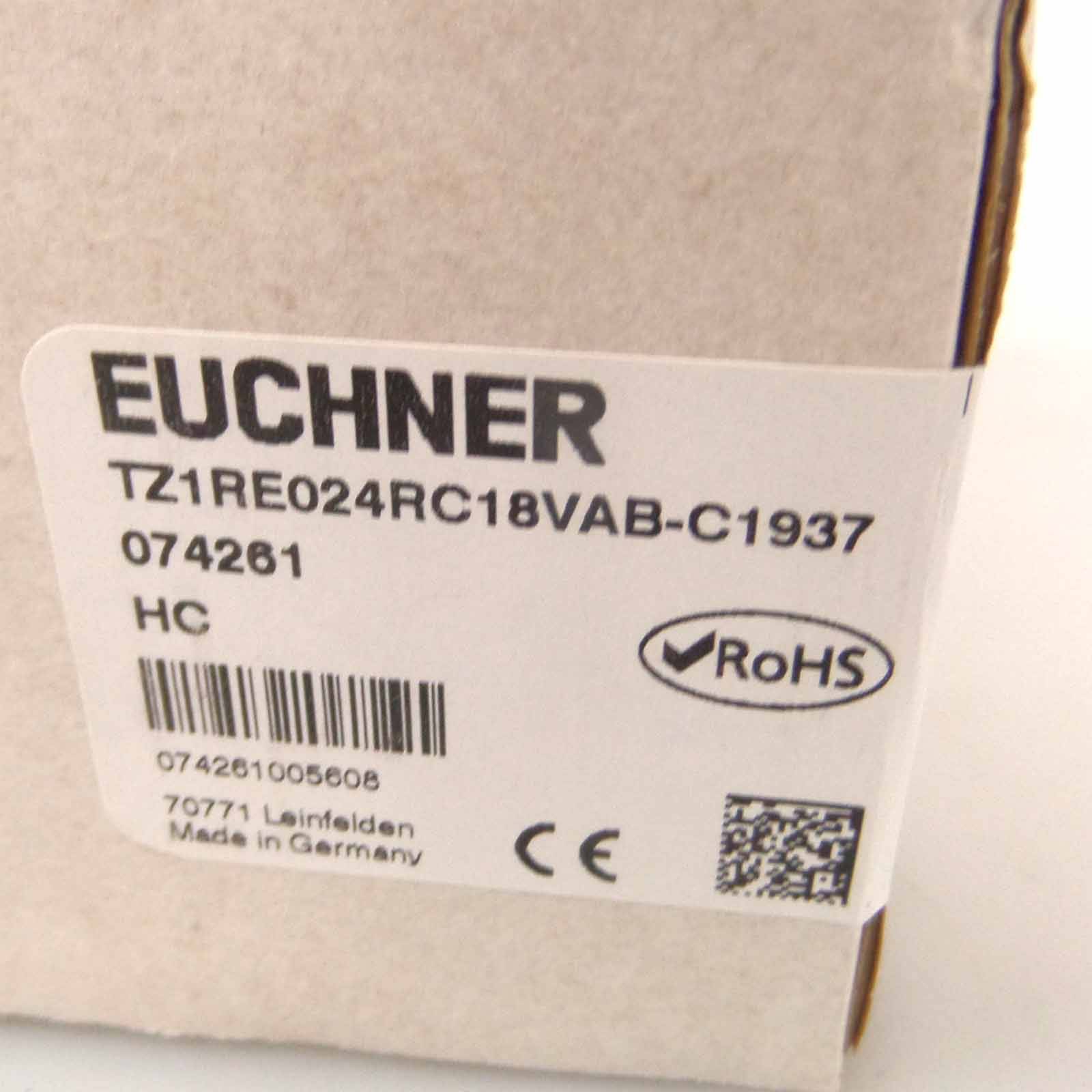 Euchner Sicherheitsschalter TZ1RE024RC18VAB-C1937 074261 SIE