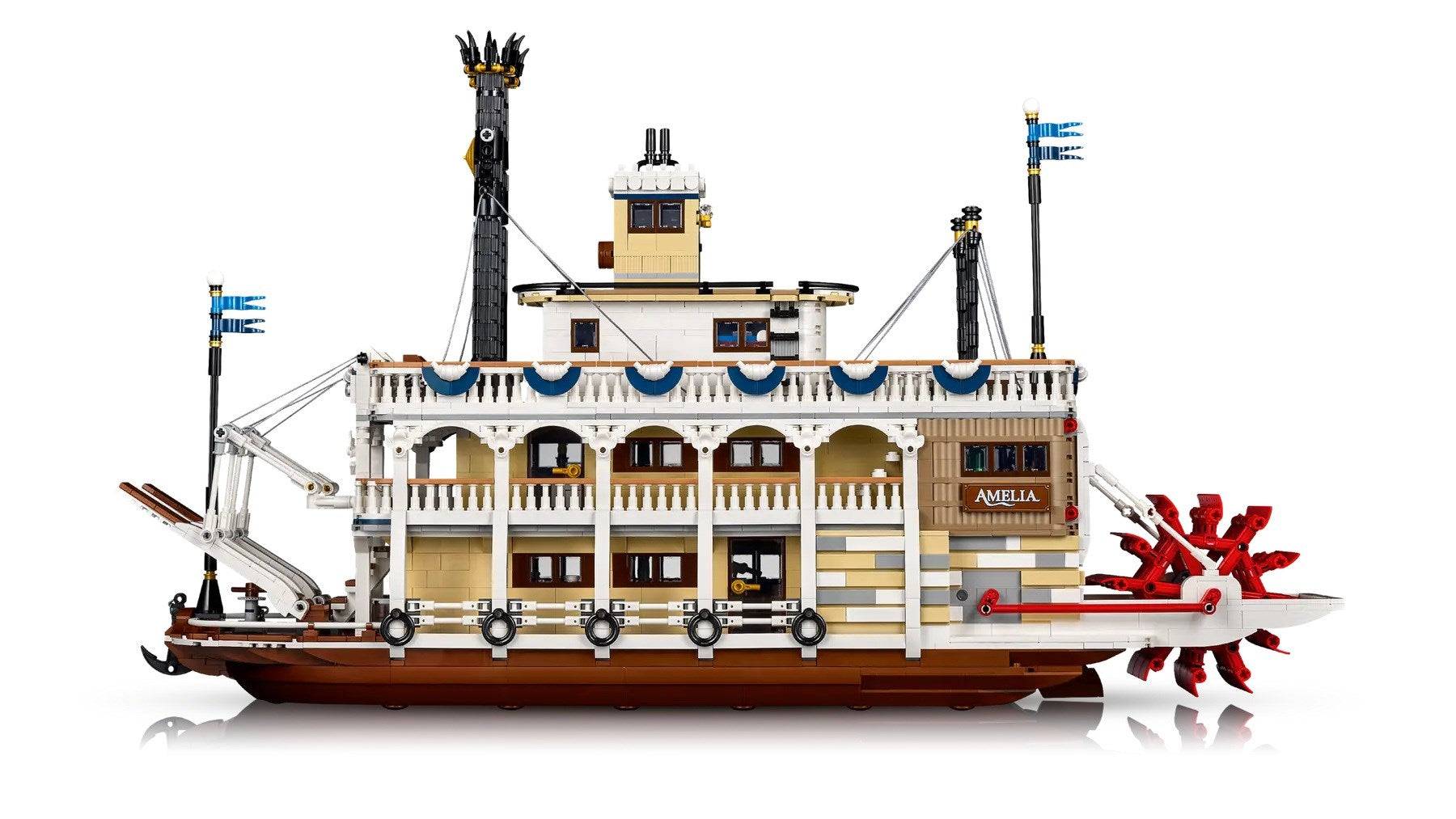Lego ® Ideas 21356 Flussraddampfer 21356