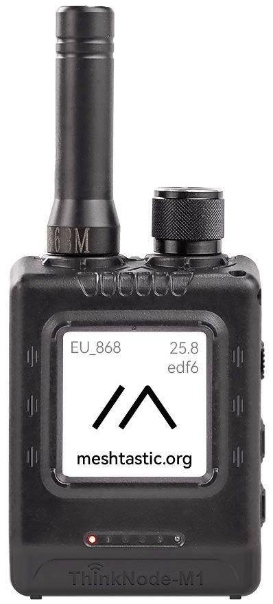Elecrow ThinkNode M1 LoRa Meshtastic Transceiver, GPS, 1,54 Zoll E-Paper Display, 1200mAh Akku