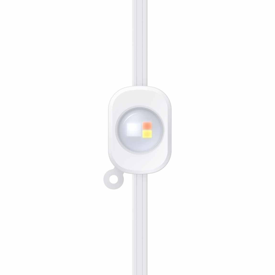 EUFY Permanent Outdoor Light, 15m, Leichte Dekorationskette, Mehrfarbig, Flexibel, AC, 15000 mm