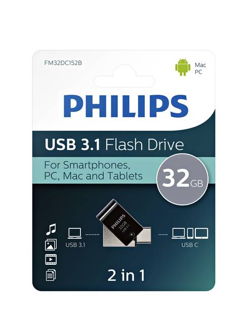 Philips FM32DC152B - USB-Flash-Laufwerk - 32 GB