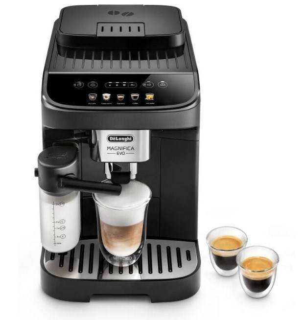 DE LONGHI - De'Longhi Magnifica Evo ECAM290.61.B - Automatische Kaffeemaschine mit Milchaufschäumer