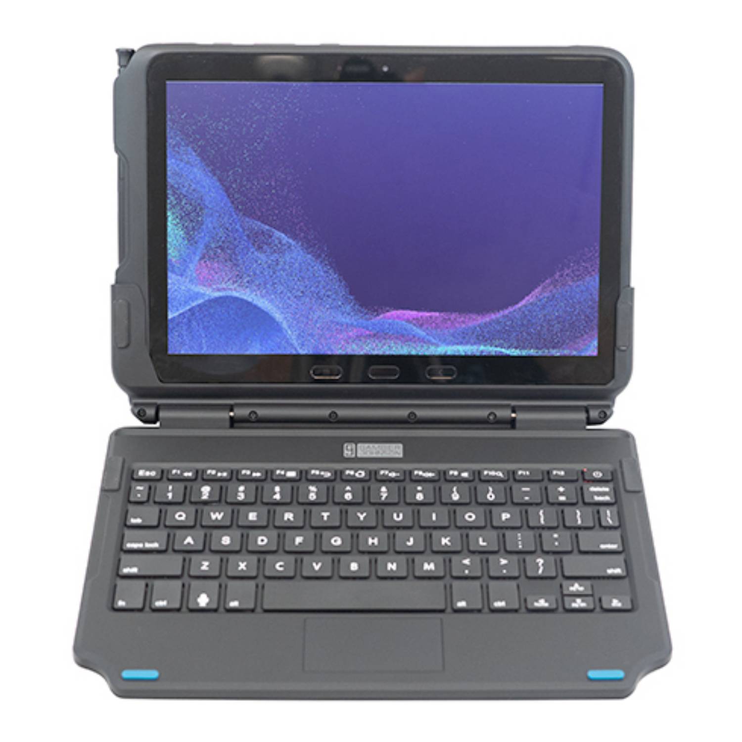 Gamber-Johnson Tastatur und Foliohülle - schlank, anbringbar - TL: US, QWERTY