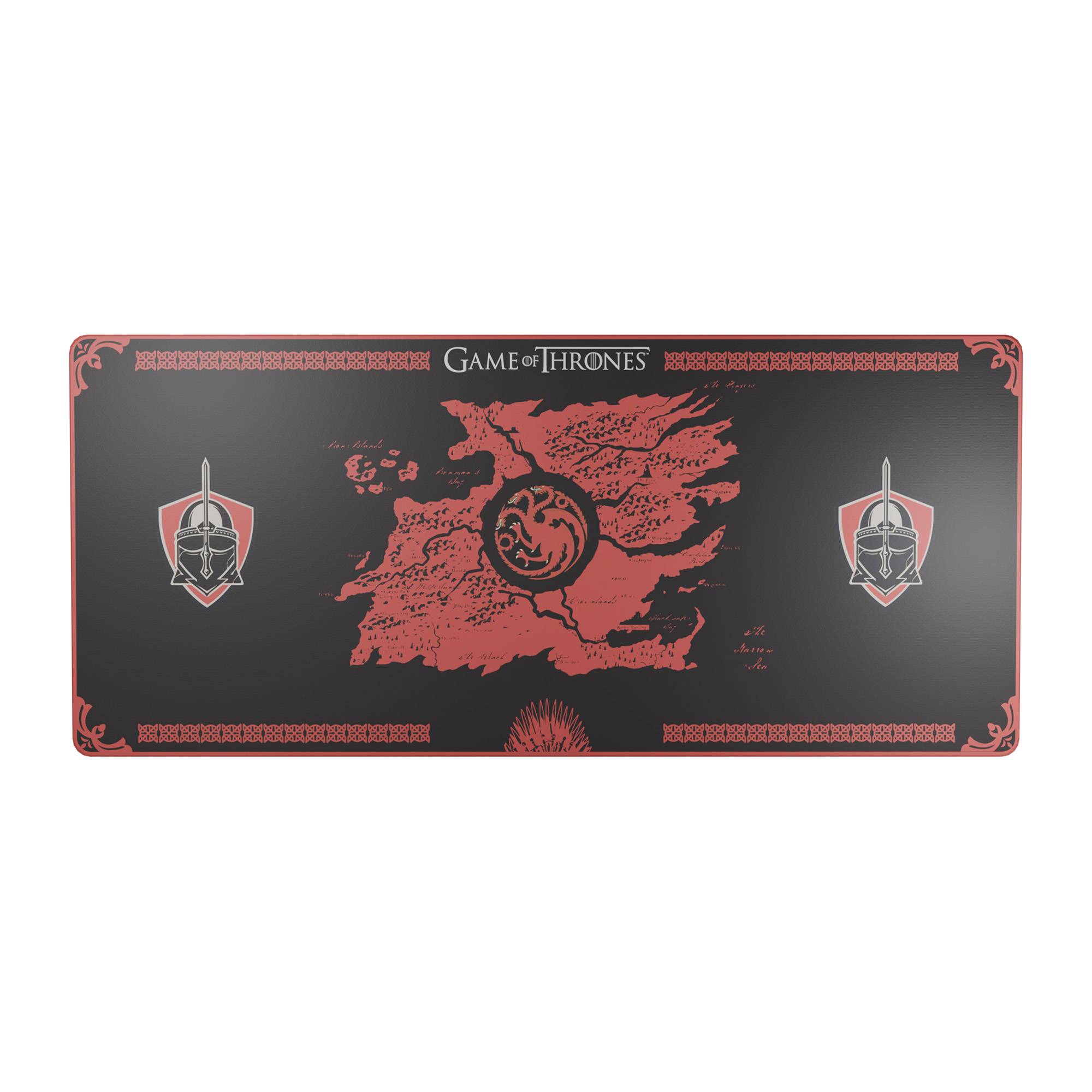 LEXIP X GAME OF THRONES Black XXL Mousep Eingabe / Ausgabe Maus-Pads