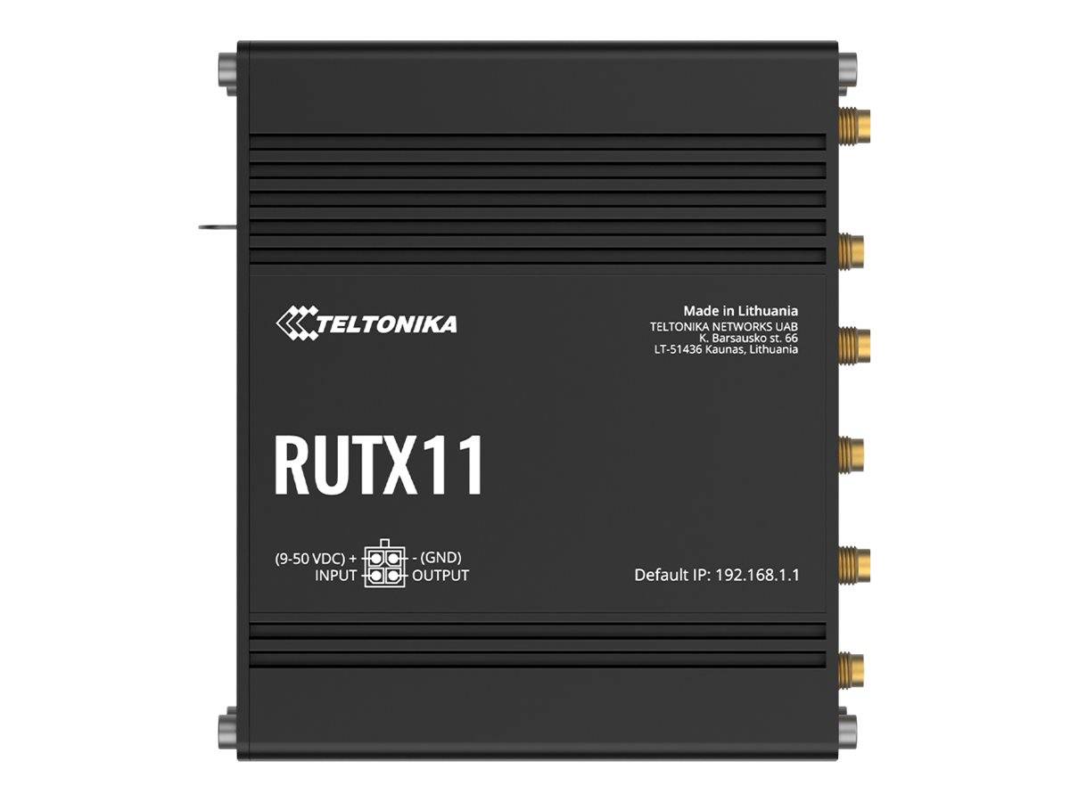 Teltonika RUTX11 4G Router eSIM Industrial Networking WLAN-Router