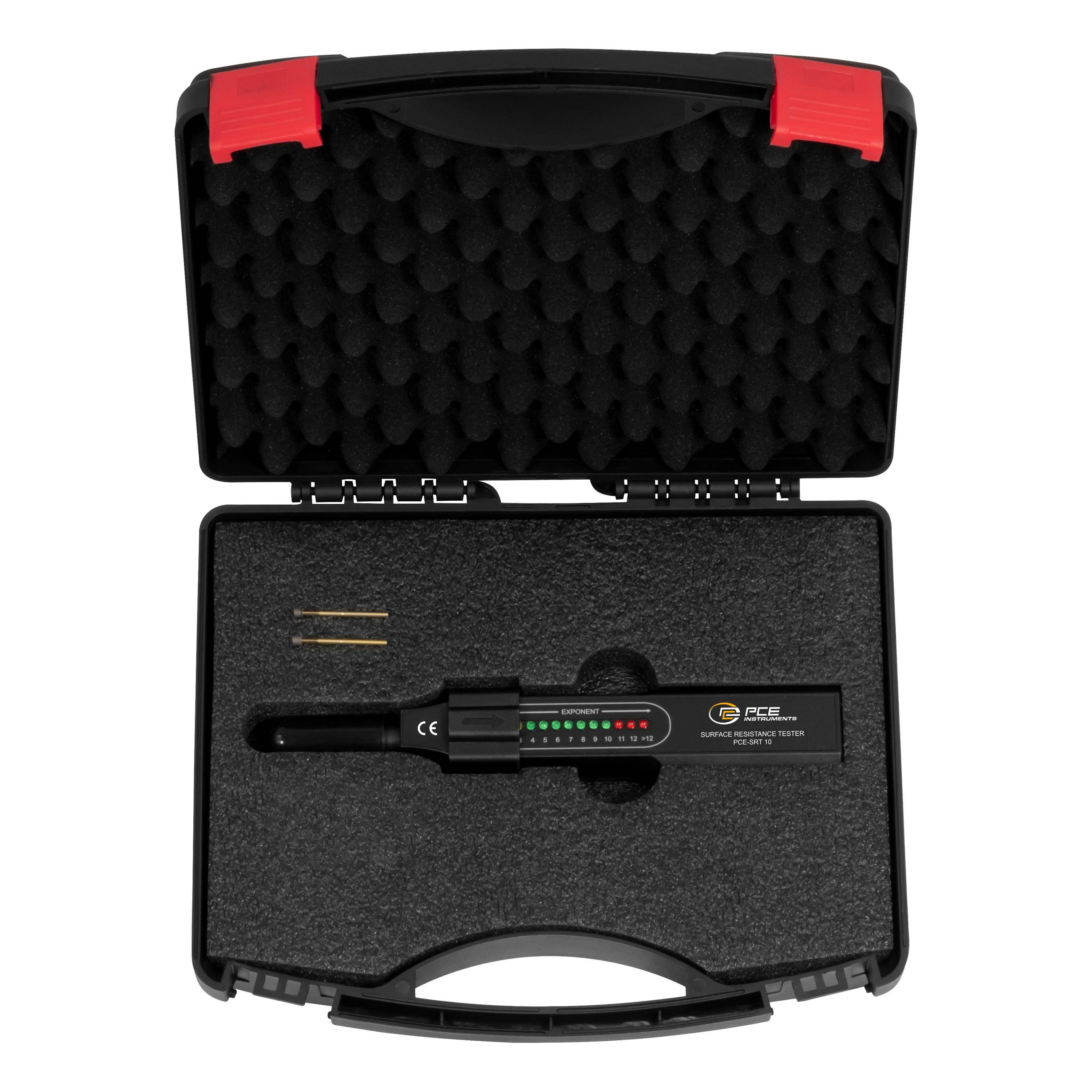 PCE Instruments ESD-Testgerät Oberflächenwiderstand inkl. Koffer Box