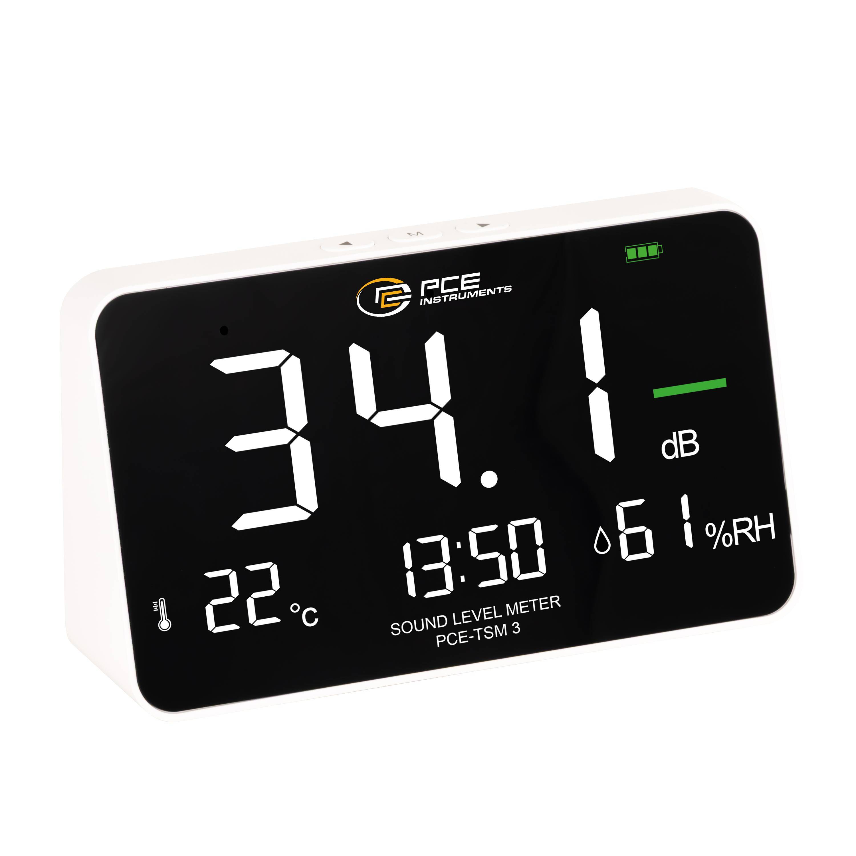 PCE Instruments Schallpegel-Messgerät PCE-TSM 3 30 - 130 dB 50Hz - 8500Hz