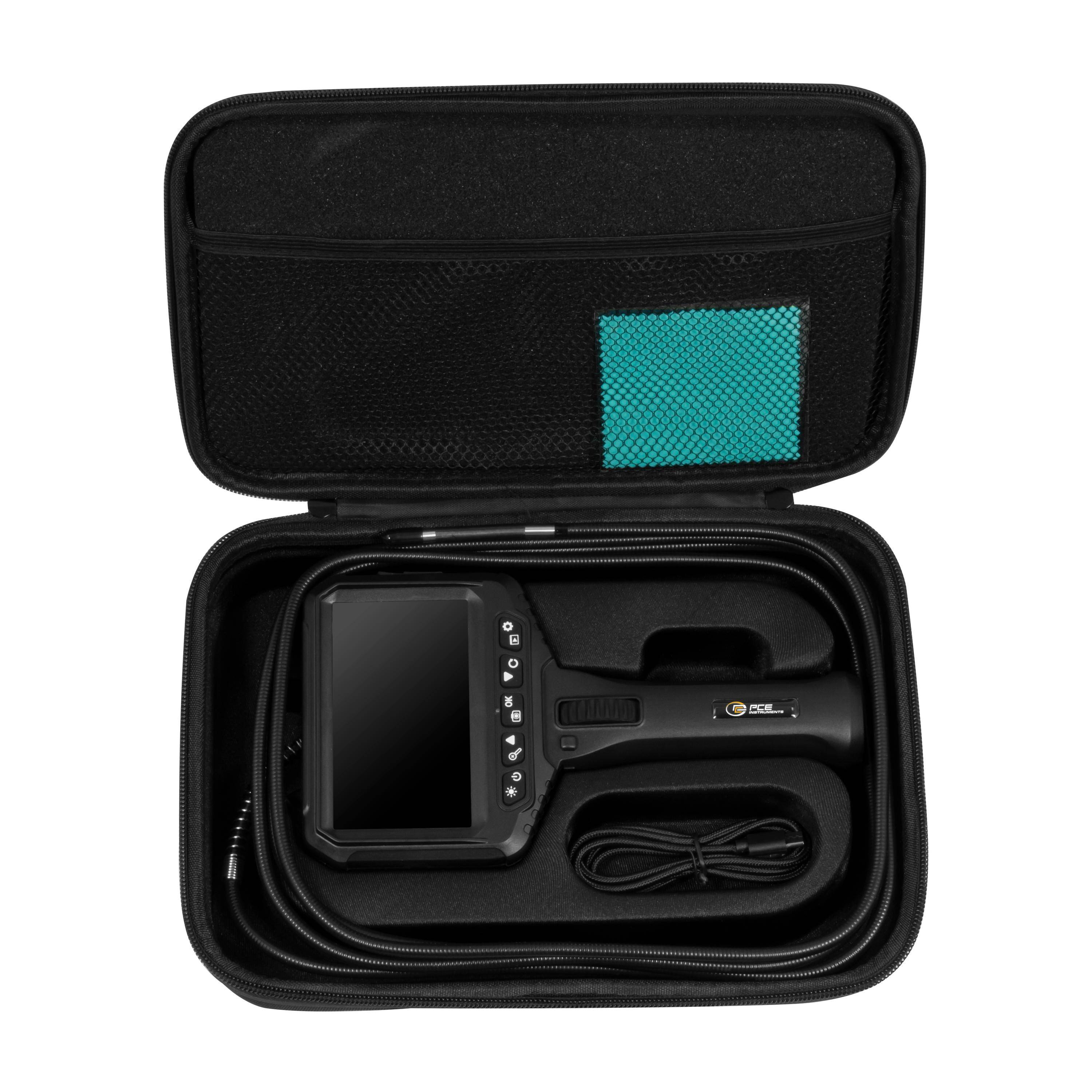 PCE Instruments Endoskopkamera PCE-VE 300N |2-Wege Kamerasonde |Kamerakopf Ø6,2mm |Kabellänge 3m |4x-Zoom |integr. Mikro