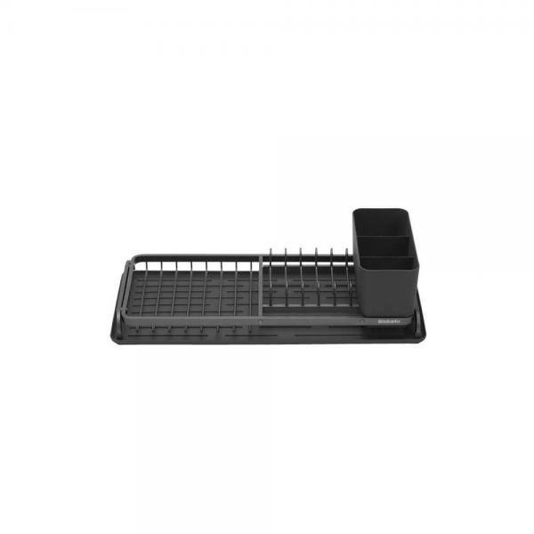 Brabantia 117268 - Abtropfer - Rack - Tisch - Geschirrspülmittel - Grau - 5 Maßg