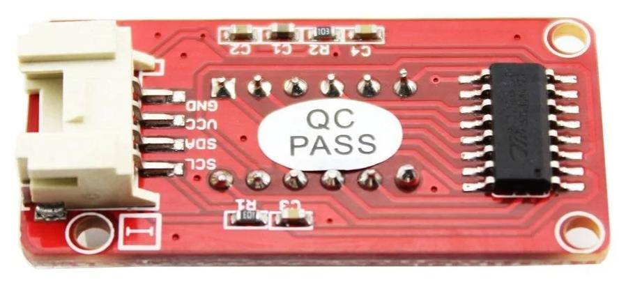 Elecrow TM1650 4-stelliges Anzeigemodul, I2C, alphanumerisch, 8 Helligkeitsstufen, rot, 5V
