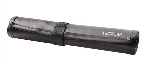 Ringmaulschlüsselsatz 12-tlg.SW 6-22mm Form A CV-Stahl in Rolltasche TECWERK