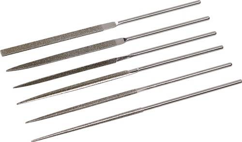 Diamantnadelfeilensatz L.140mm 6-tlg.D 126 TECWERK