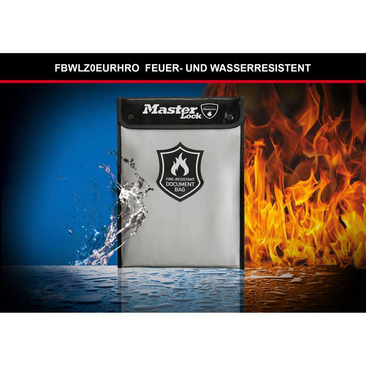 MASTERLOCK - MASTER LOCK FBWLZ0EURHRO, Silikon, Silber, 1 Stück(e)