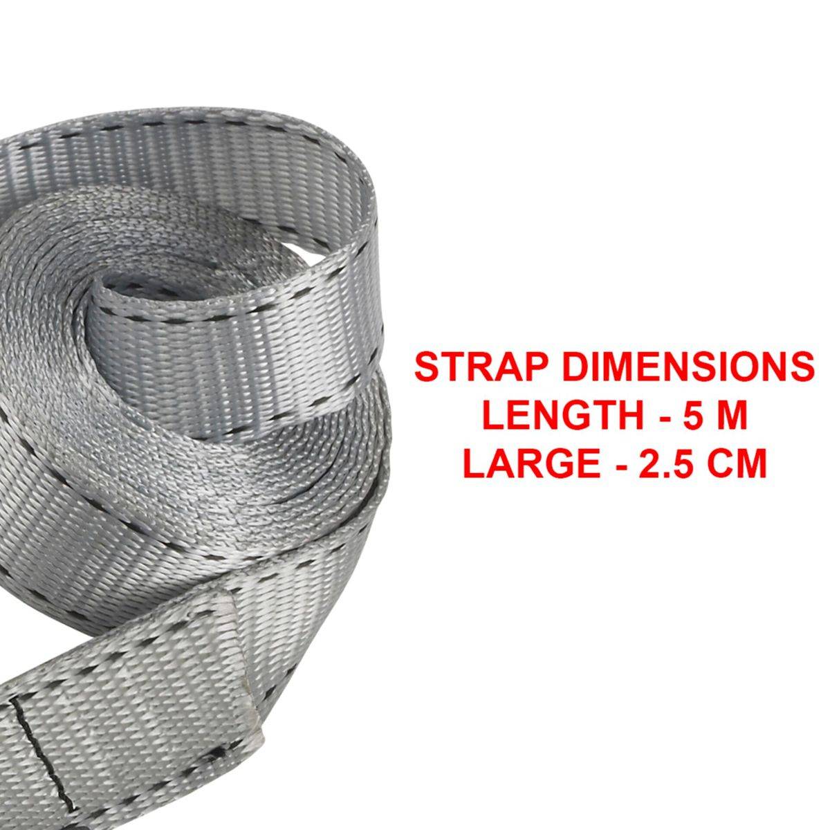 3112EURDAT - Grau - 150 kg - 2,5 cm - 5 m - 1 Stück(e)