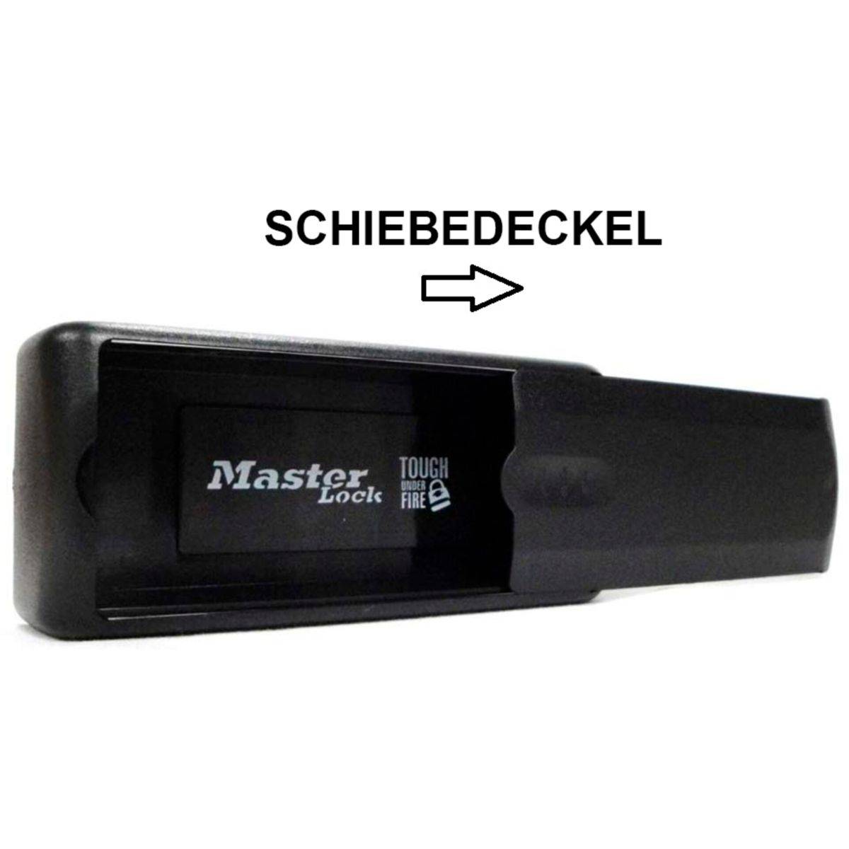 MasterLock Schlüsselsafe 207EURD Schwarz