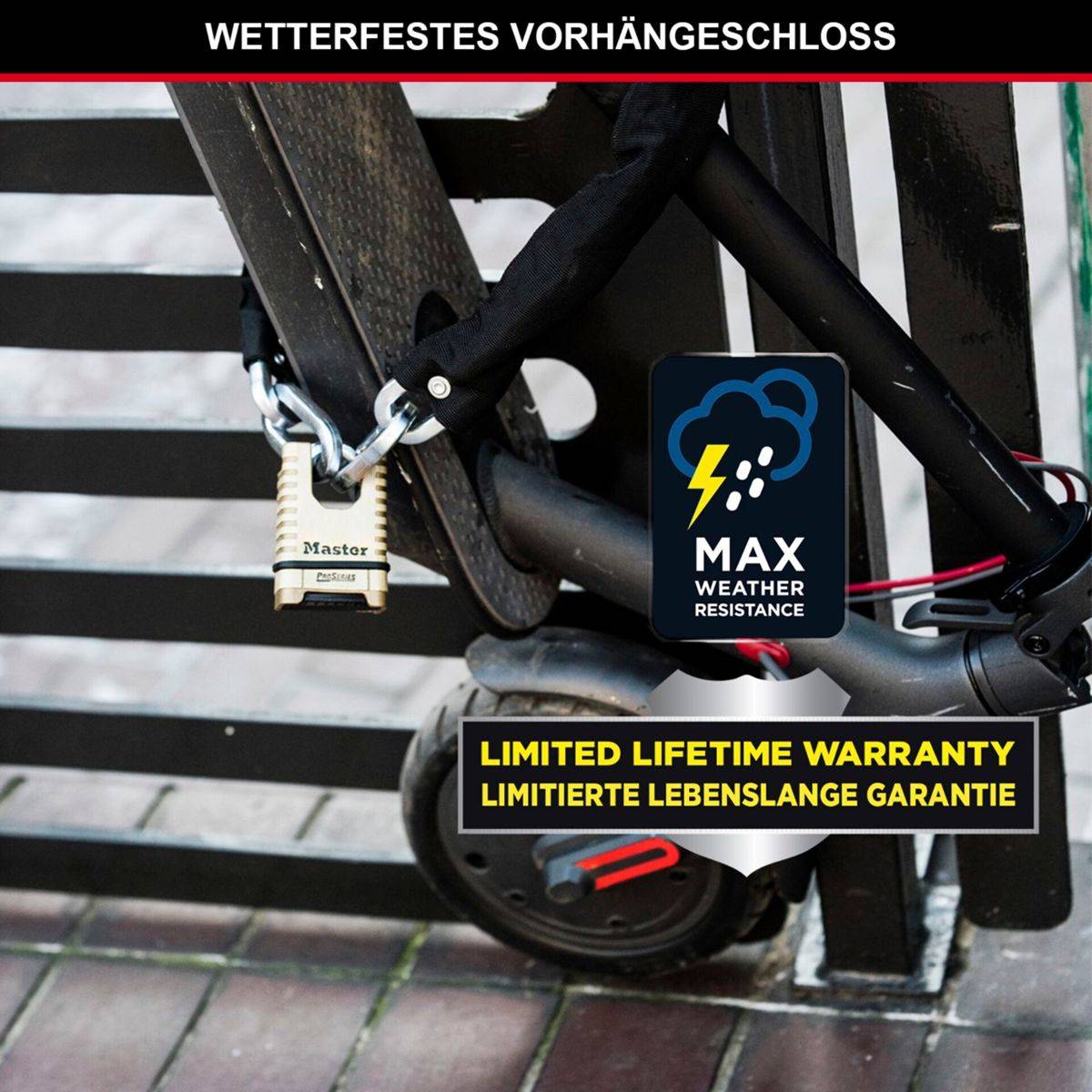 Vorhängeschloss mit 8-kant.28mm Bügel M1177EURDCC