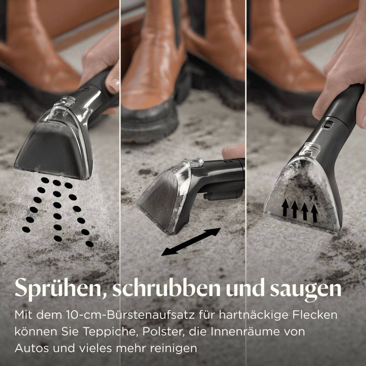 BISSELL SpotClean Mini 4149N - TeppichreinigerKanister - Mitternachtsblau