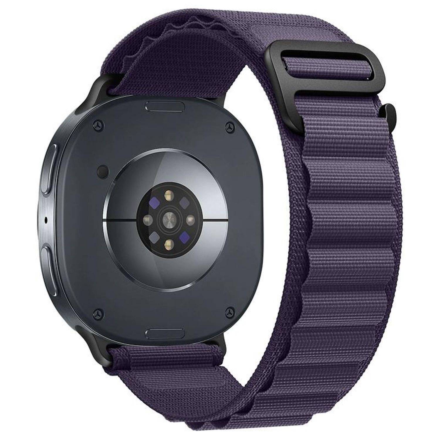 Nylon Armband für Samsung Galaxy Watch 9 / 8 / 8 Classic Alpine Loop Design
