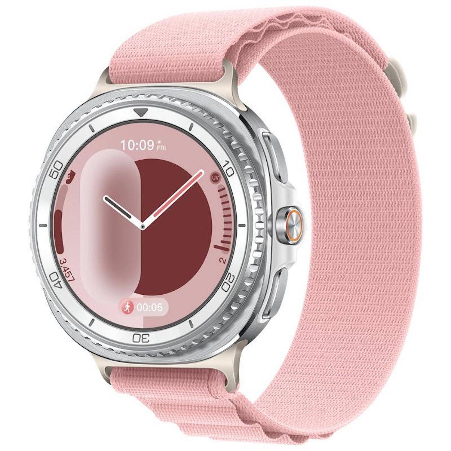 Nylon Armband für Samsung Galaxy Watch 9 / 8 / 8 Classic Alpine Loop Design