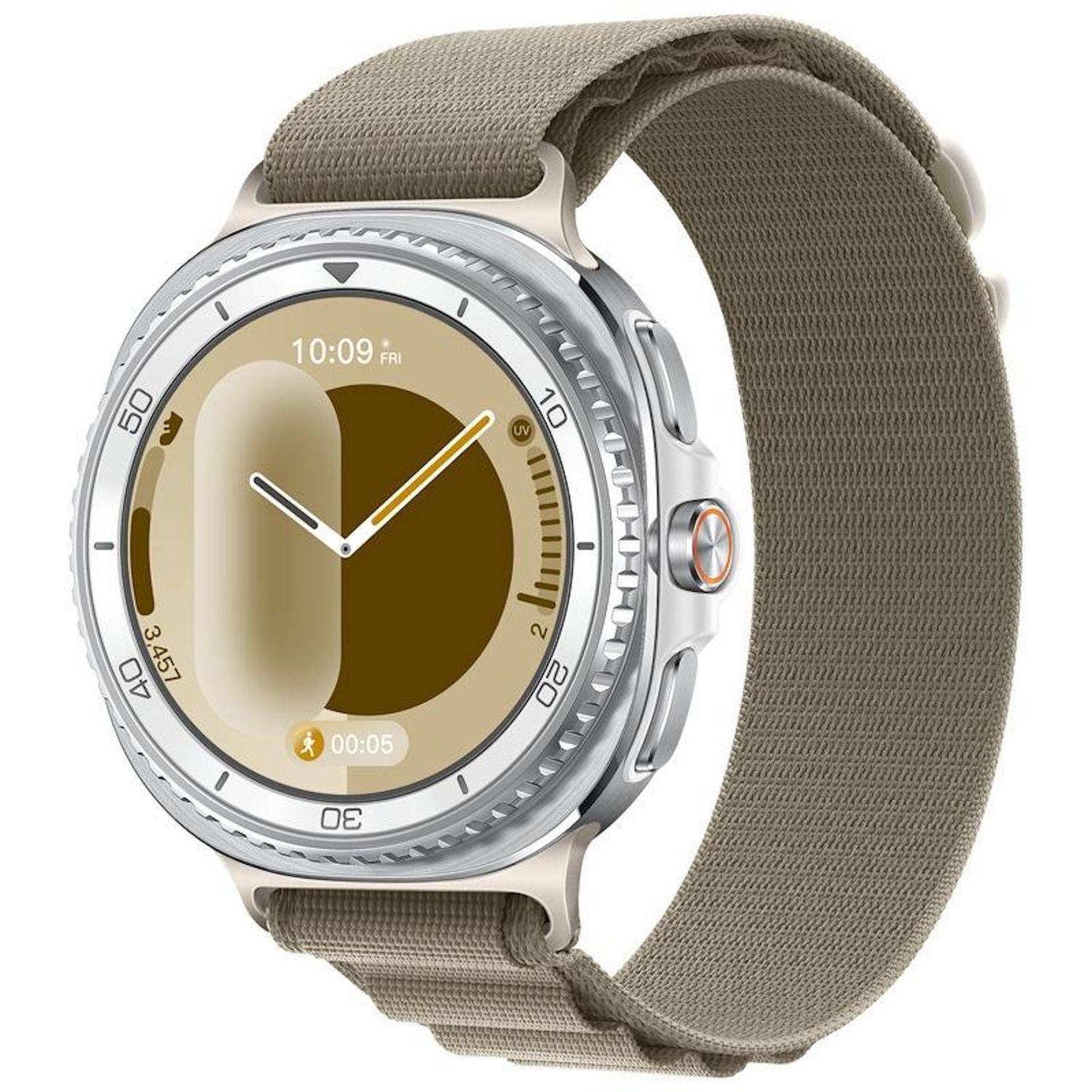 Nylon Armband für Samsung Galaxy Watch 9 / 8 / 8 Classic Alpine Loop Design