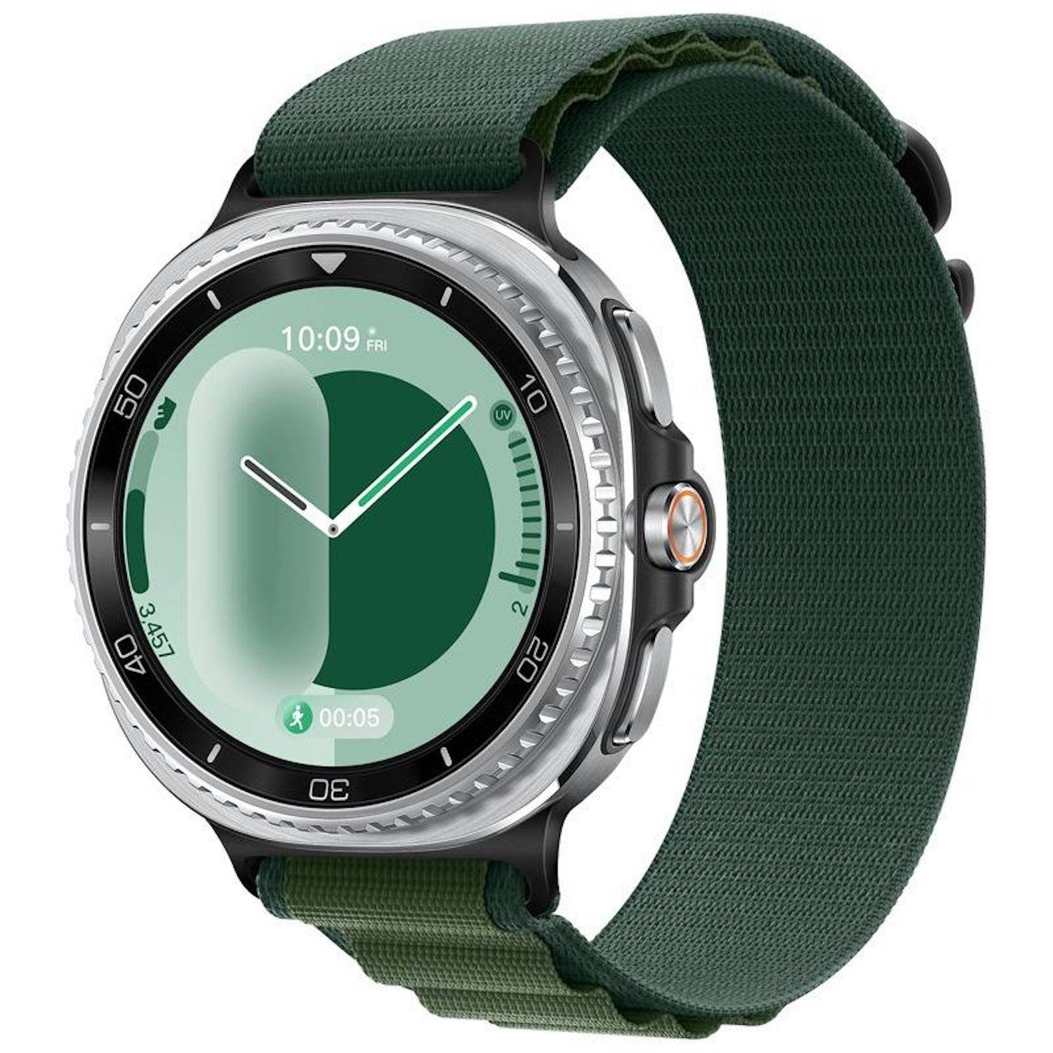 Nylon Armband für Samsung Galaxy Watch 9 / 8 / 8 Classic Alpine Loop Design