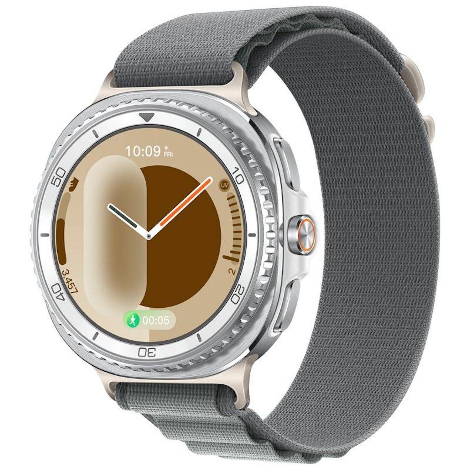 Nylon Armband für Samsung Galaxy Watch 9 / 8 / 8 Classic Alpine Loop Design