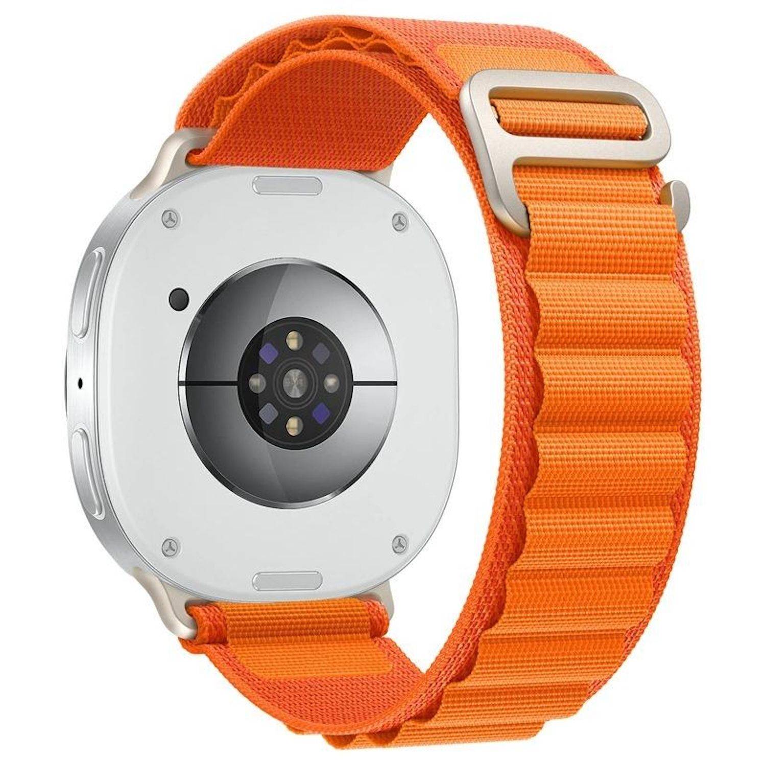 Nylon Armband für Samsung Galaxy Watch 9 / 8 / 8 Classic Alpine Loop Design