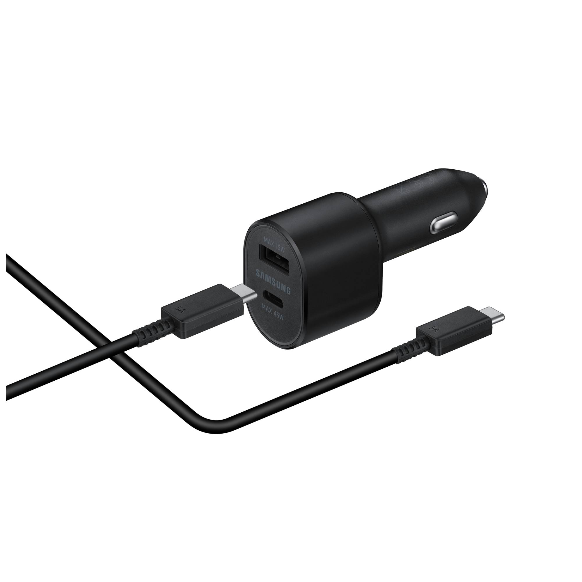 SAMSUNG - EP-L5300XBEGWW Auto Zigarettenanzünder 20 V 3 A Schwarz - Kabel - Digital/Daten