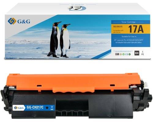 G&G Toner kompatibel mit HP 17A/ CF217A Multimedia-Technik HP