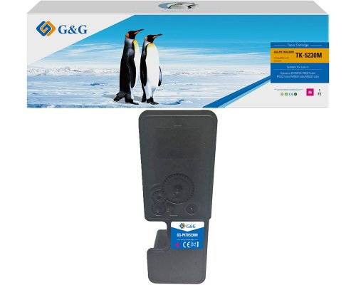 G&G XL-Toner kompatibel mit Kyocera TK-5230M/ 1T02R9BNL0 Multimedia-Technik Toner