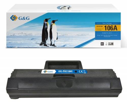 G&G Toner kompatibel mit HP 106A/ W1106A Multimedia-Technik HP