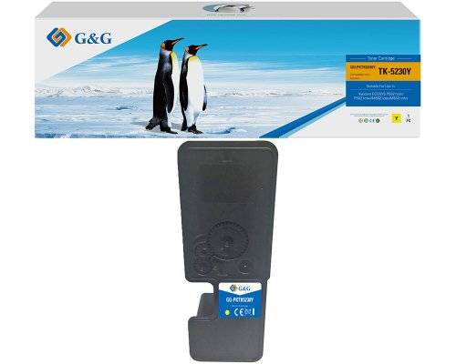 G&G XL-Toner kompatibel mit Kyocera TK-5230Y/ 1T02R9ANL0 Multimedia-Technik Toner