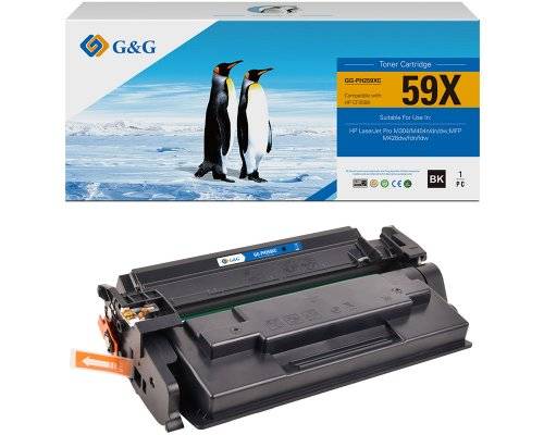 G&G XL-Toner kompatibel mit HP 59X/ CF259X MIT CHIP Multimedia-Technik Toner HP