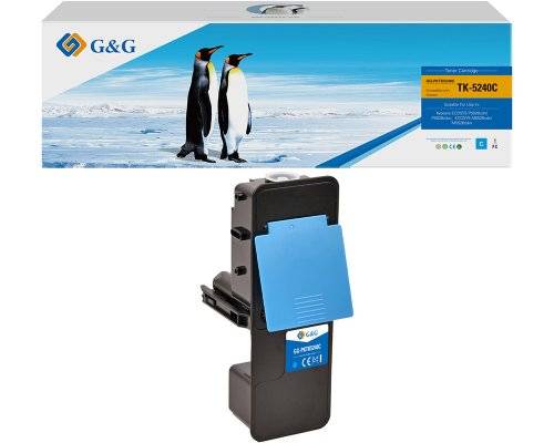 G&G Toner kompatibel mit Kyocera TK-5240C/ 1T02R7CNL0 Multimedia-Technik